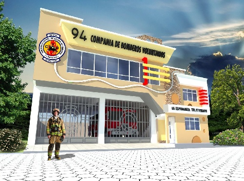  پلان آتش نشانی با یک نما و تصاویر لایه باز آتش نشان و آمبولانس